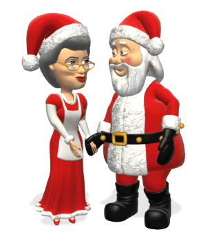 Santa & Mrs. Claus 