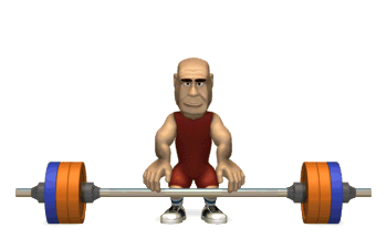 weightlifter animation