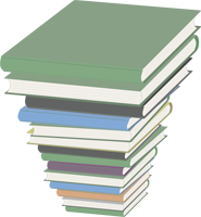 Stack of books 