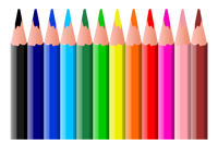 Colorful pencils for our colorful year! 