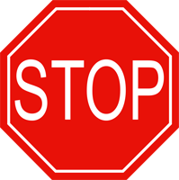 sign that says stop 