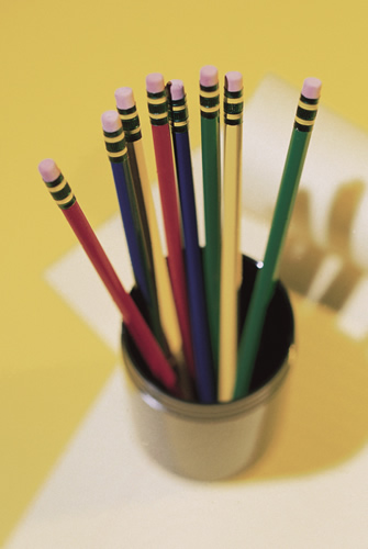 pencils in cup